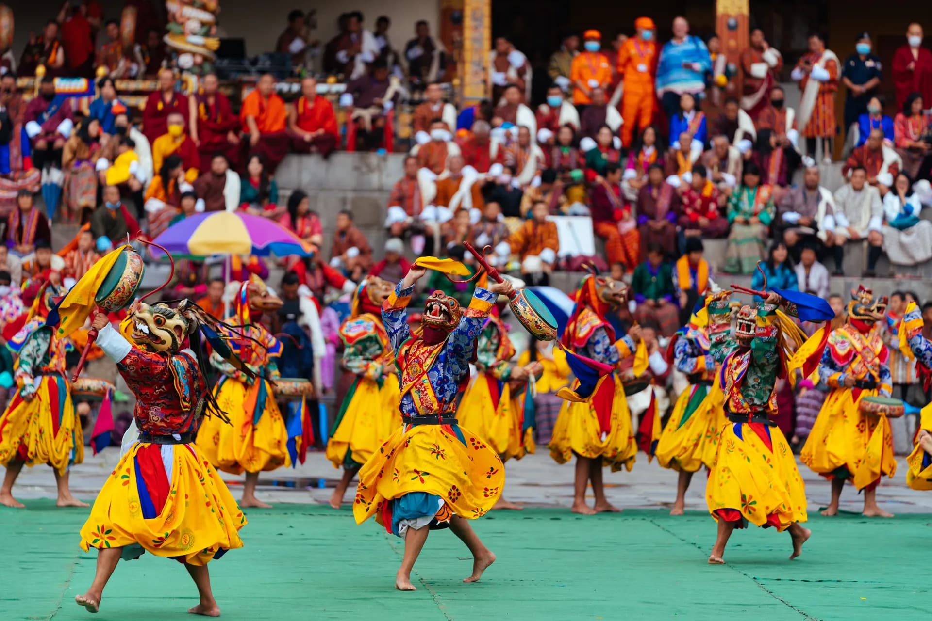 Ura Valley in Bumthang, central Bhutan