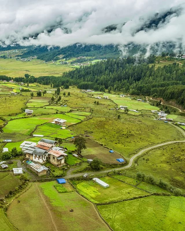 Phobjikha Valley, Bhutan