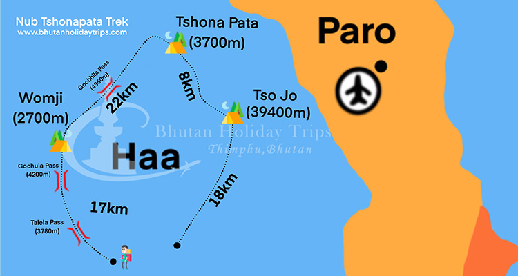 Haa Nub Tshonapata Trek